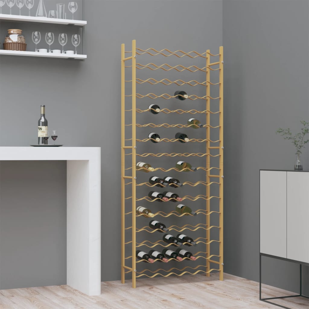 wine-rack-for-96-bottles-gold-metal At Willow and Wine USA!