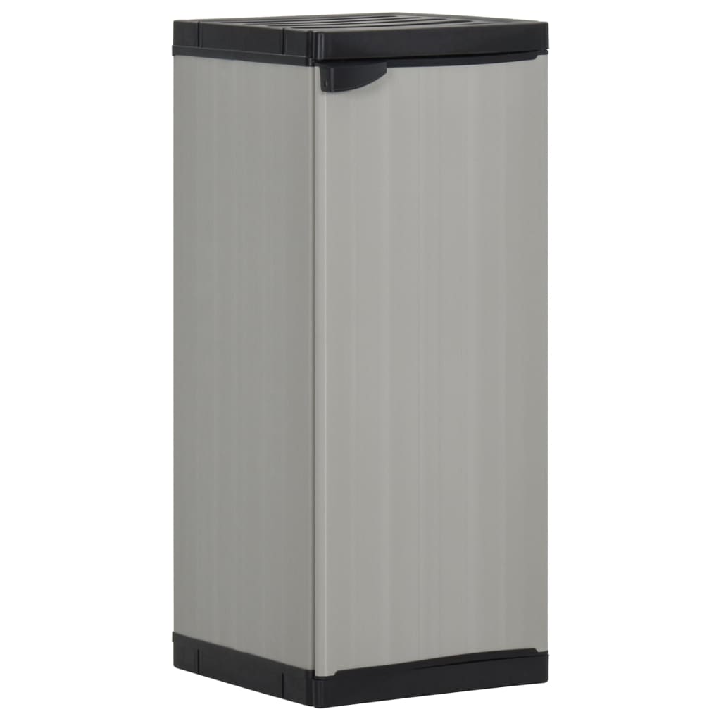 garden-storage-cabinet-with-1-shelf-gray-and-black-13-8-x15-7-x33-5 At Willow and Wine USA!