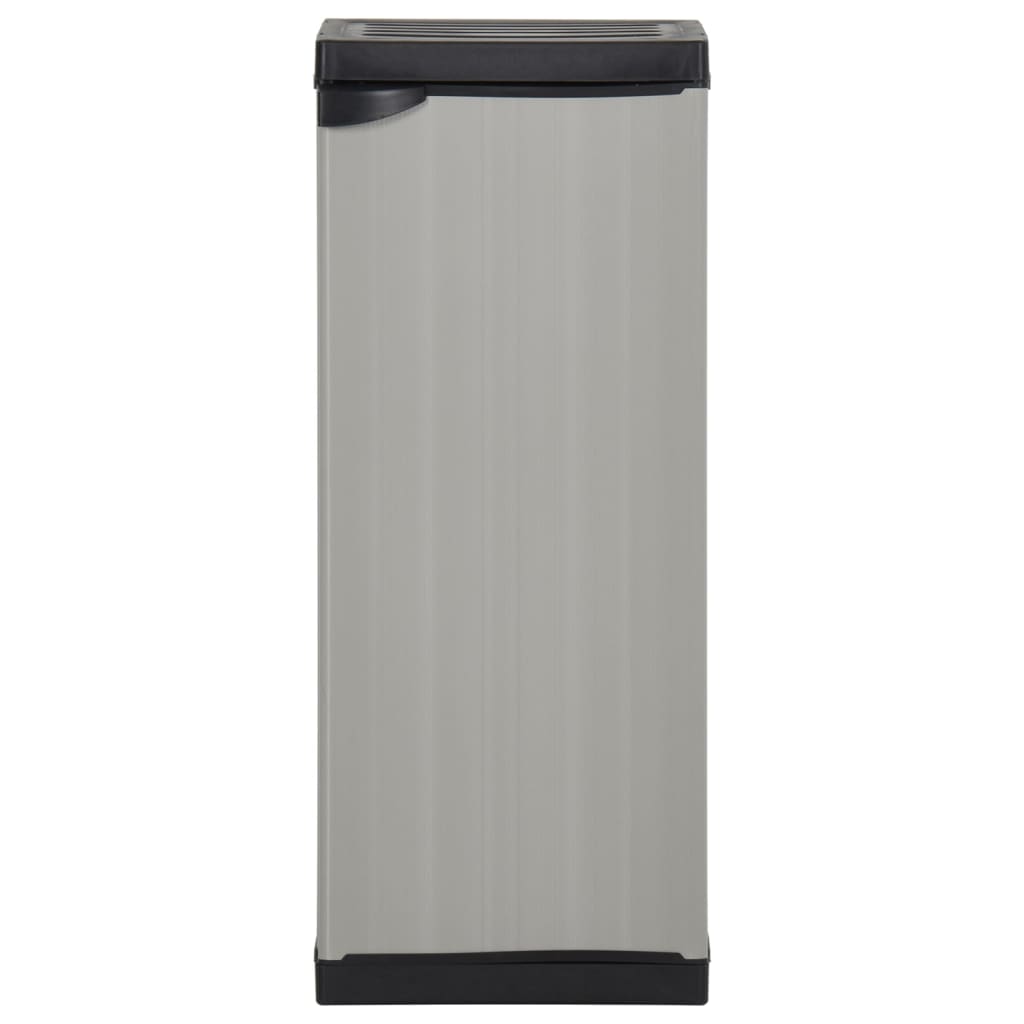 garden-storage-cabinet-with-1-shelf-gray-and-black-13-8-x15-7-x33-5 At Willow and Wine USA!