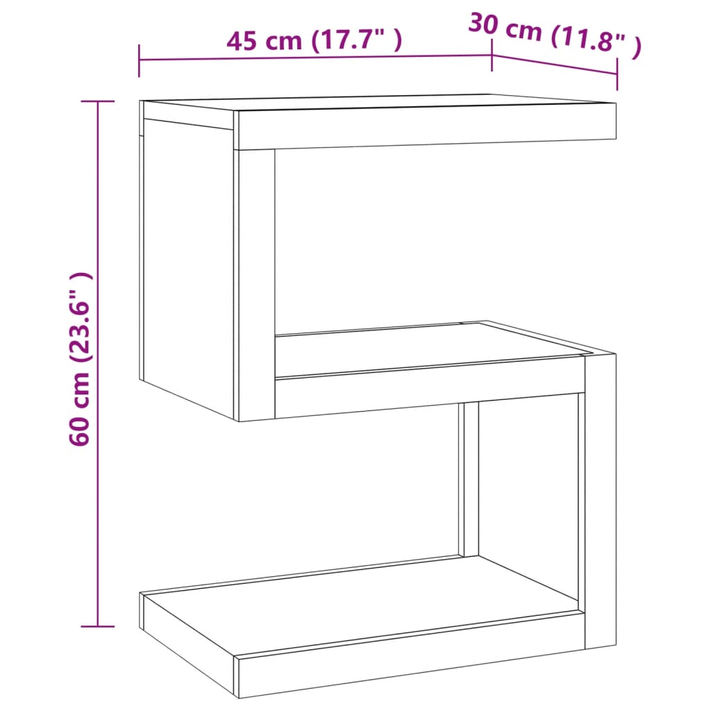 side-table-17-7-x11-8-x23-6-solid-wood-teak At Willow and Wine USA!