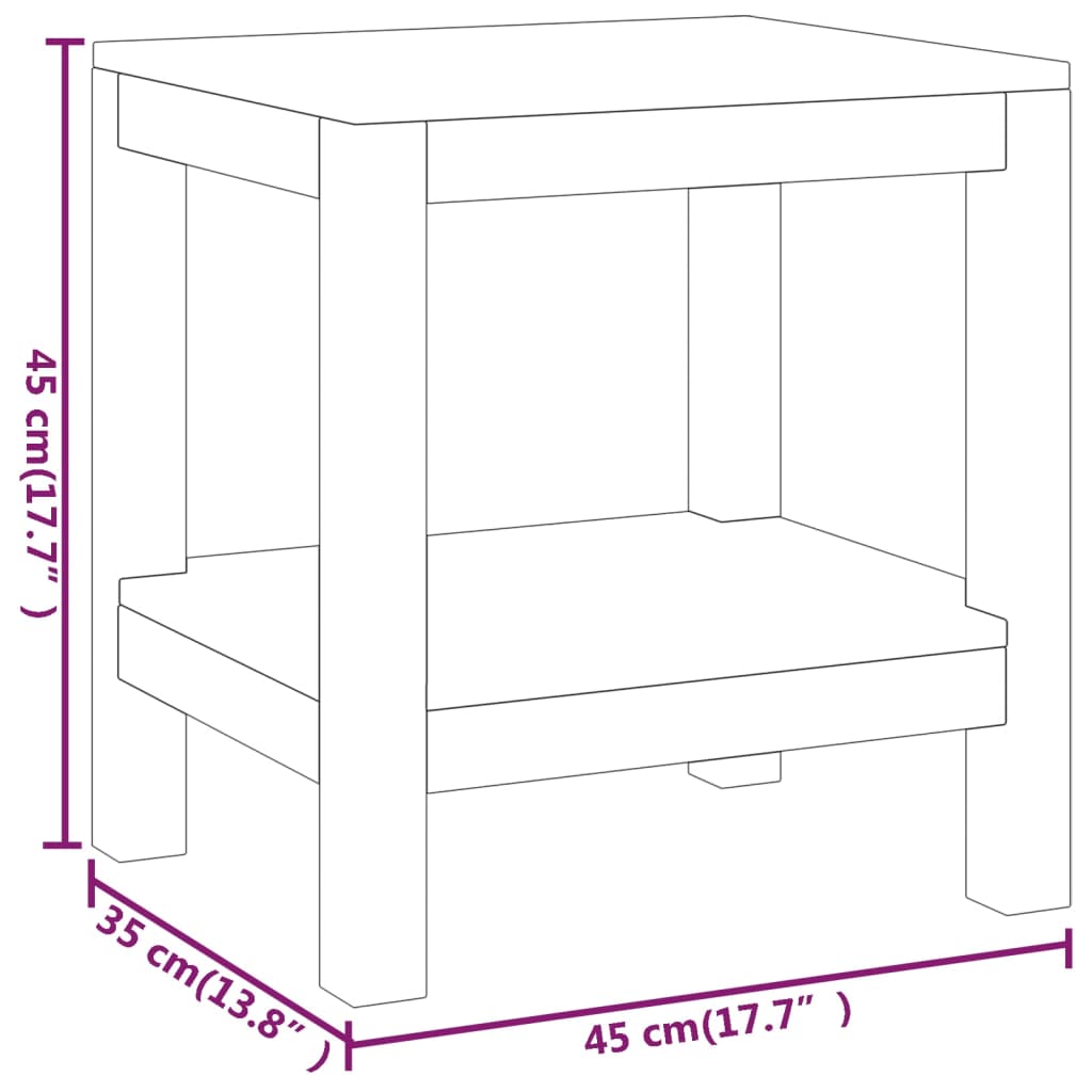 bathroom-side-table-17-7-x13-8-x17-7-solid-wood-teak At Willow and Wine USA!