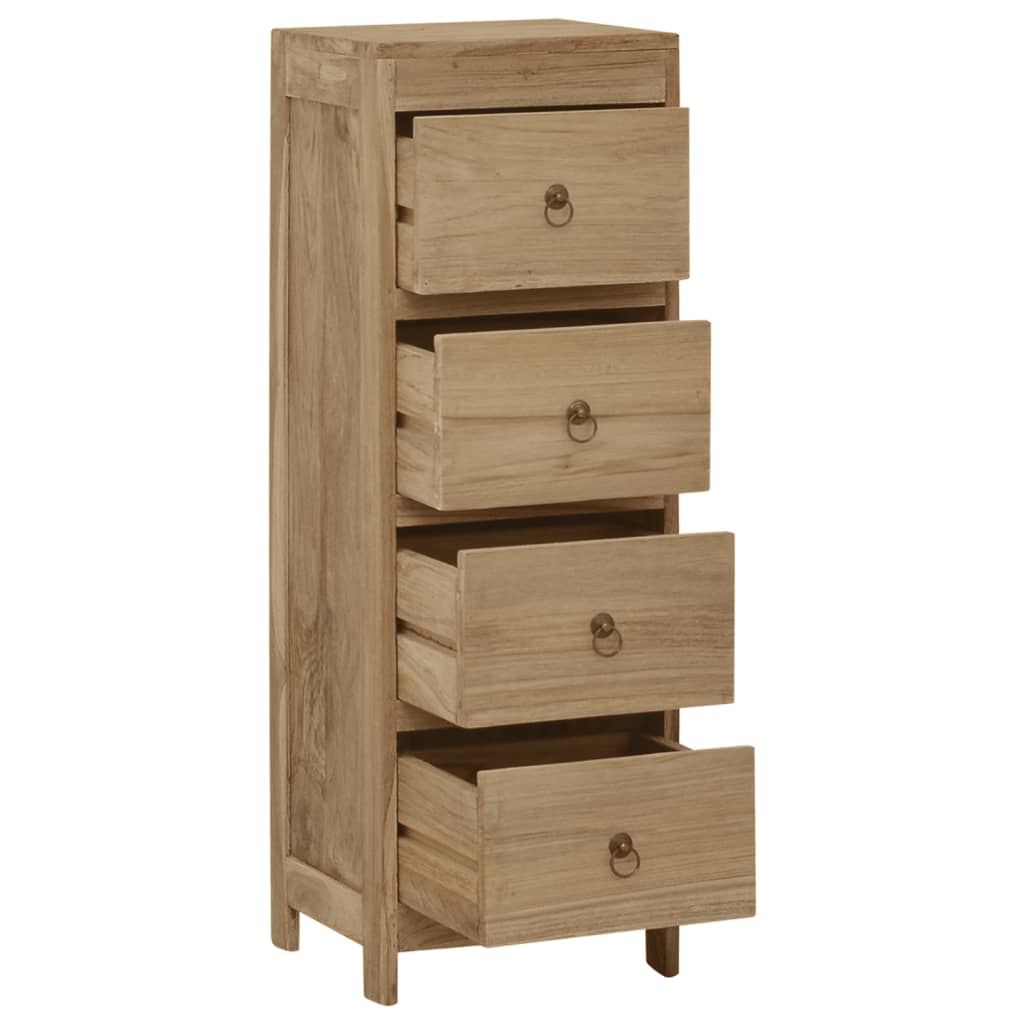 chest-of-drawers-11-8-x11-8-x35-4-solid-wood-teak At Willow and Wine USA!