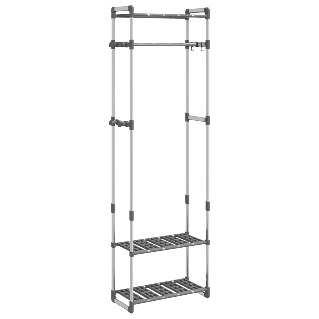 3-tier-clothes-rack-silver-23-2-x11-4-x75-6-aluminum-841959 At Willow and Wine USA!