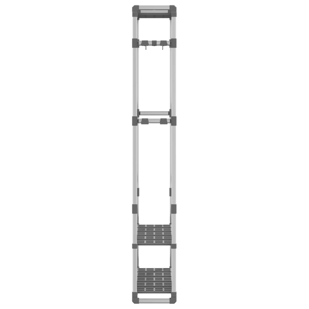 3-tier-clothes-rack-silver-23-2-x11-4-x75-6-aluminum-841959 At Willow and Wine USA!