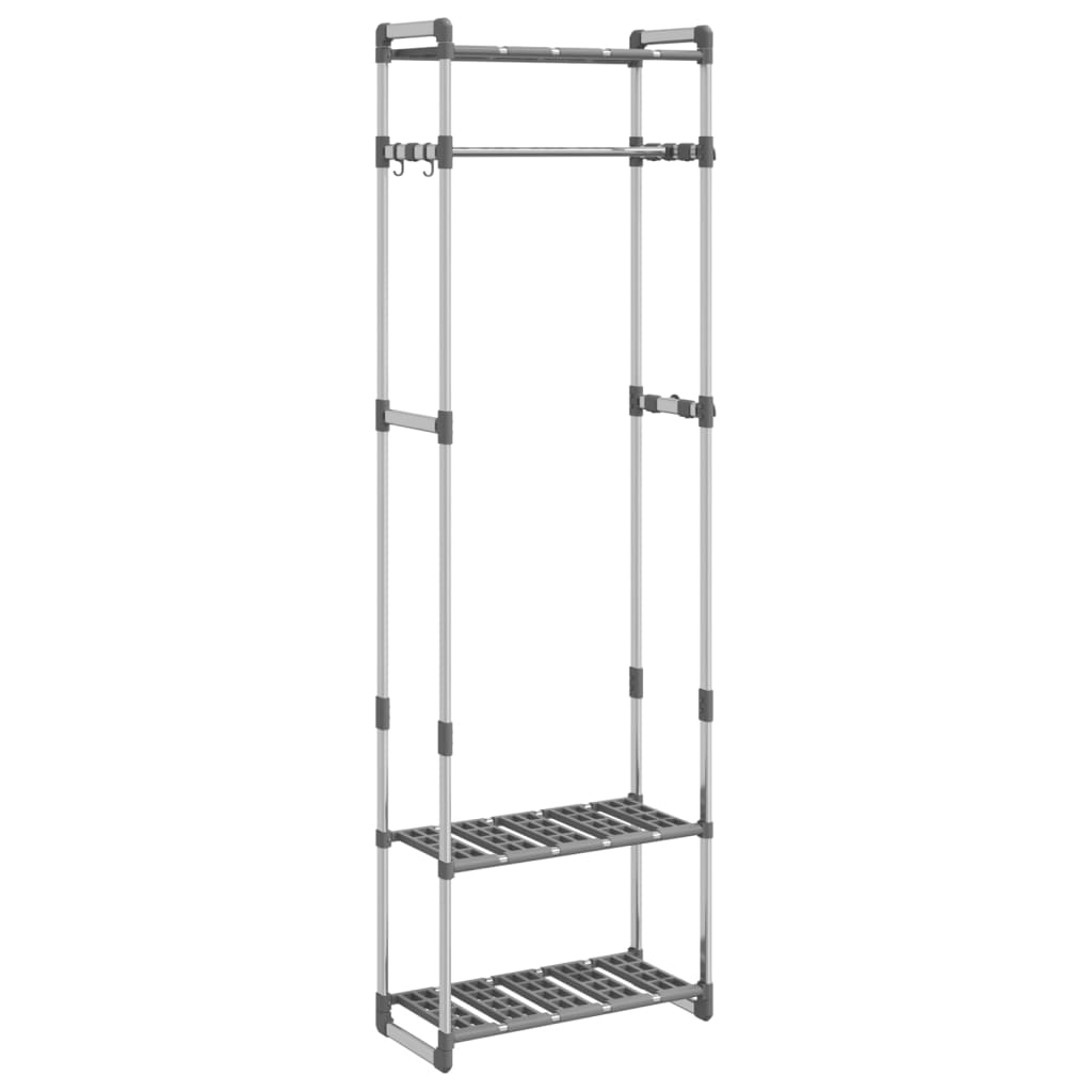 3-tier-clothes-rack-silver-23-2-x11-4-x75-6-aluminum-841959 At Willow and Wine USA!