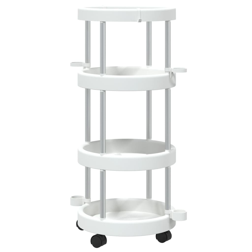 cleaning-trolley-with-storage-basket-aluminum-817931 At Willow and Wine USA!