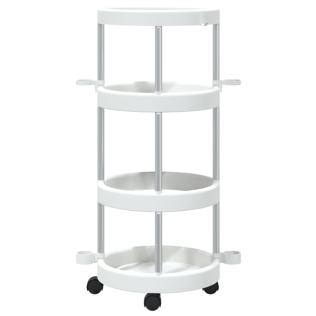 cleaning-trolley-with-storage-basket-aluminum-817931 At Willow and Wine USA!