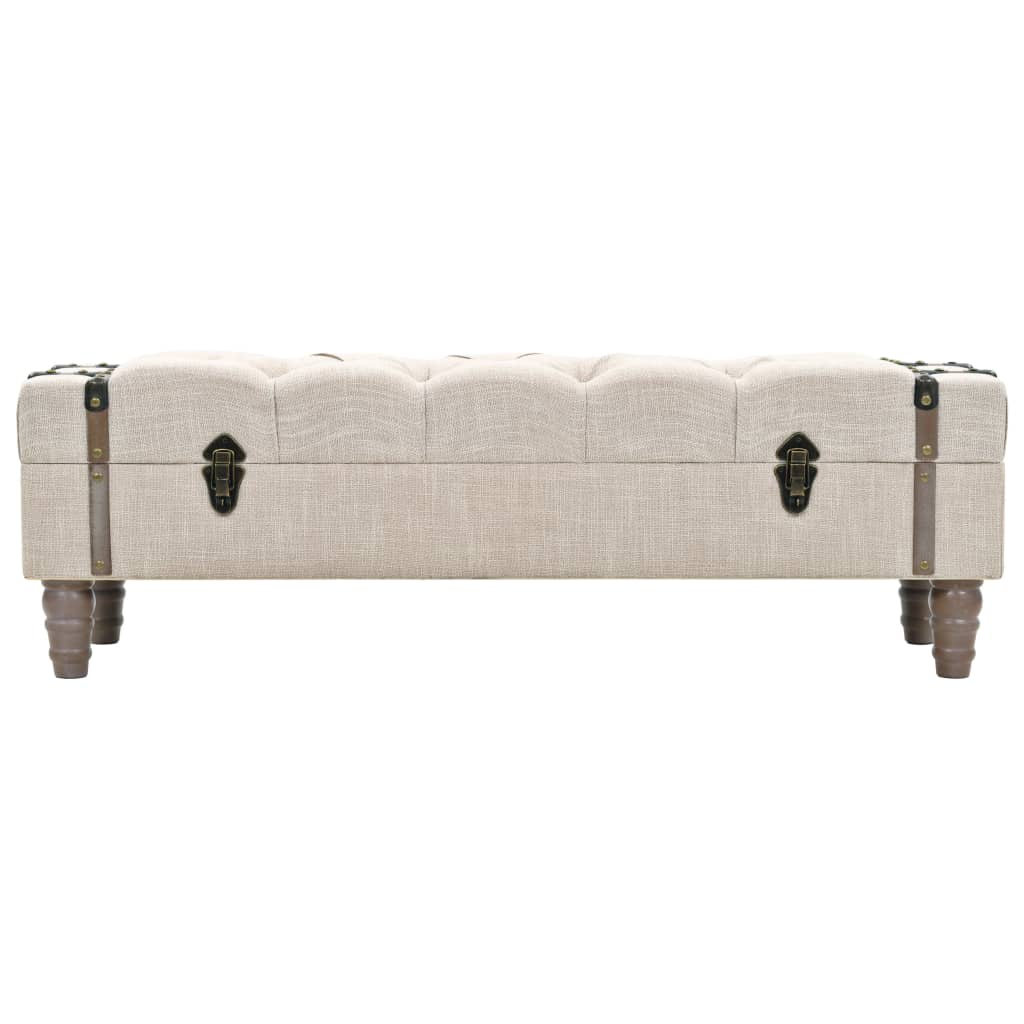 storage-bench-43-7-cream-solid-wood-fir-fabric At Willow and Wine USA!