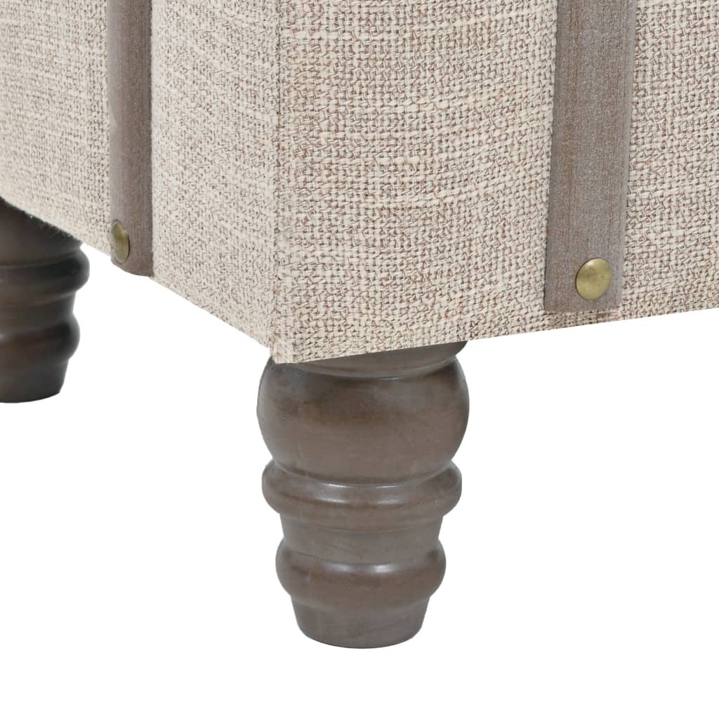 storage-benches-3-pcs-cream-solid-wood-fir-fabric At Willow and Wine USA!