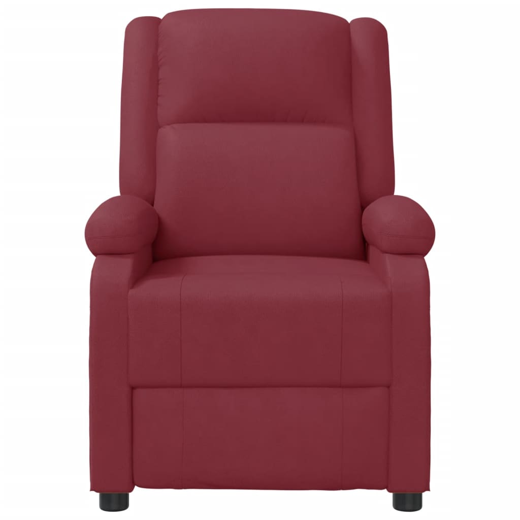 massage-chair-wine-red-faux-leather At Willow and Wine USA!