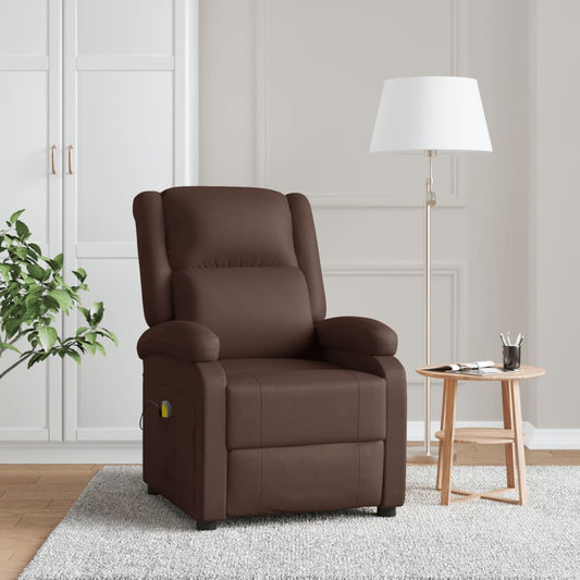 massage-chair-brown-faux-leather-1 At Willow and Wine USA!