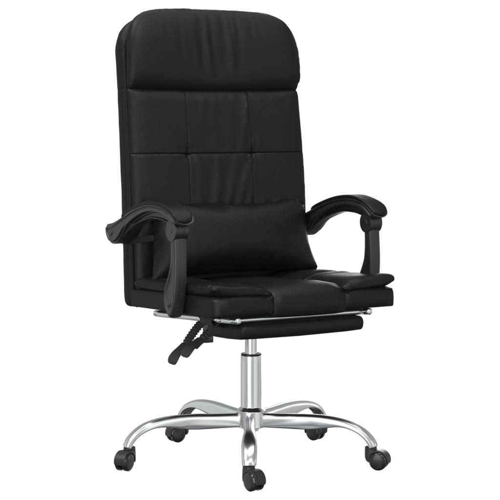 massage-reclining-office-chair-black-faux-leather-3 At Willow and Wine USA!