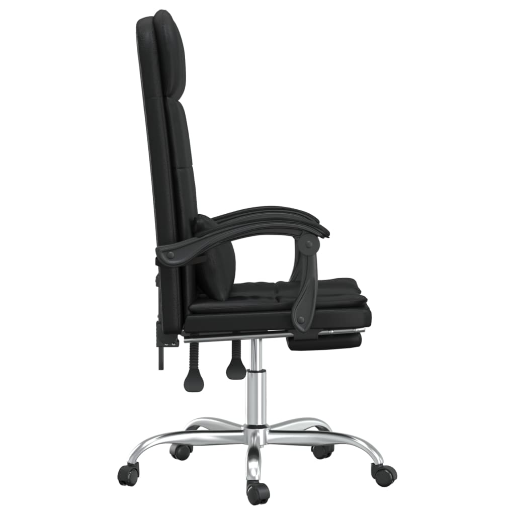 massage-reclining-office-chair-black-faux-leather-3 At Willow and Wine USA!