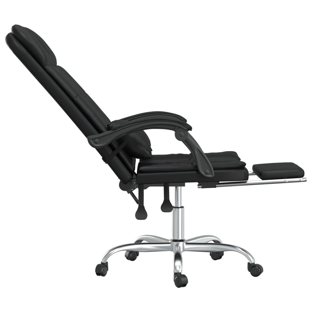 massage-reclining-office-chair-black-faux-leather-3 At Willow and Wine USA!