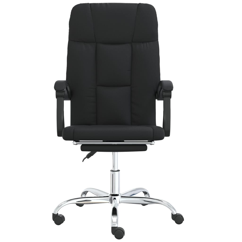 reclining-office-chair-black-faux-leather-3 At Willow and Wine USA!