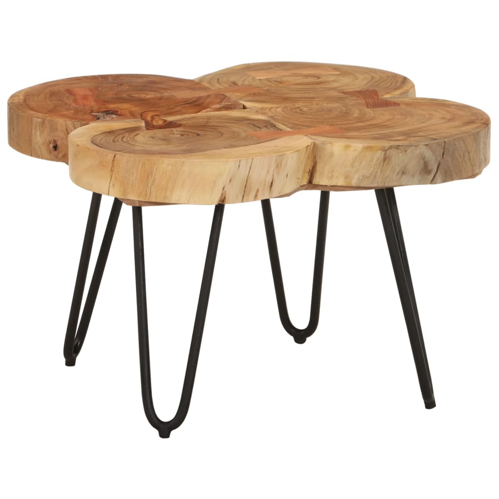 coffee-table-14-2-4-trunks-solid-wood-acacia At Willow and Wine USA!