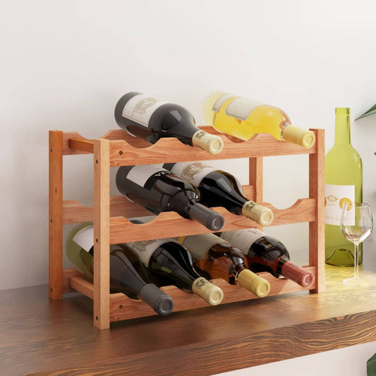 wine-rack-for-12-bottles-solid-wood-walnut At Willow and Wine USA!