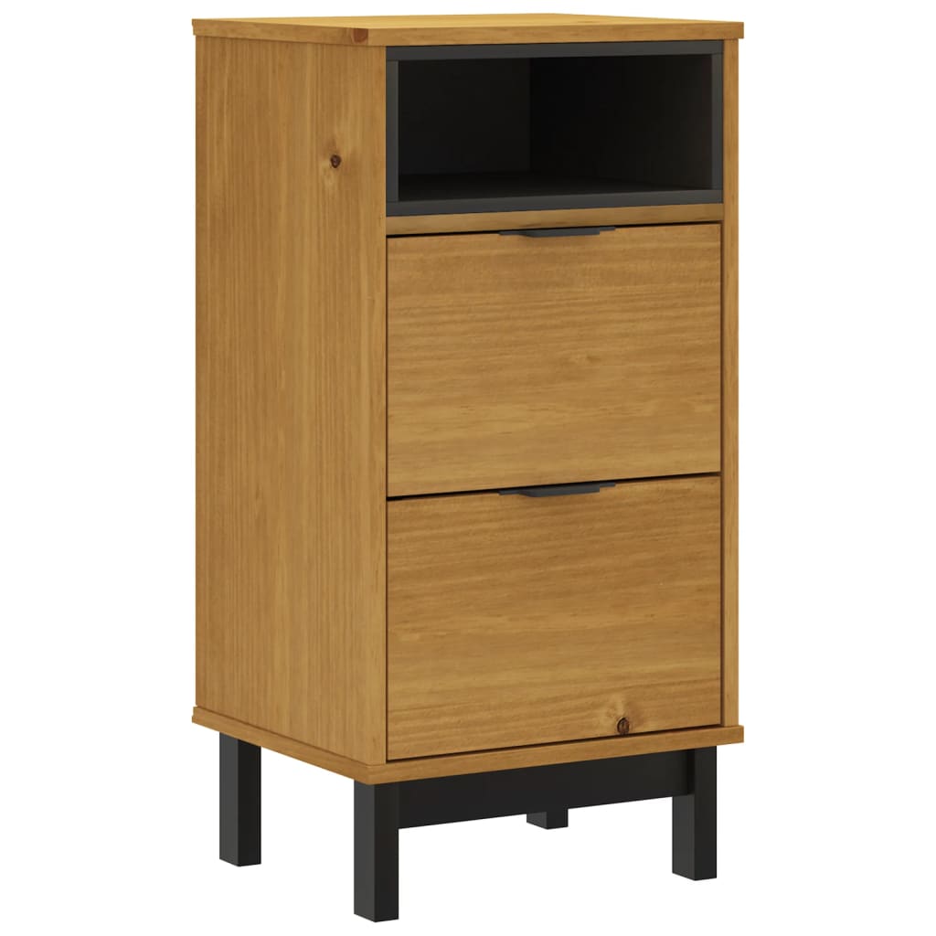 bedside-cabinet-flam-15-7-x13-8-x31-5-solid-wood-pine At Willow and Wine USA!