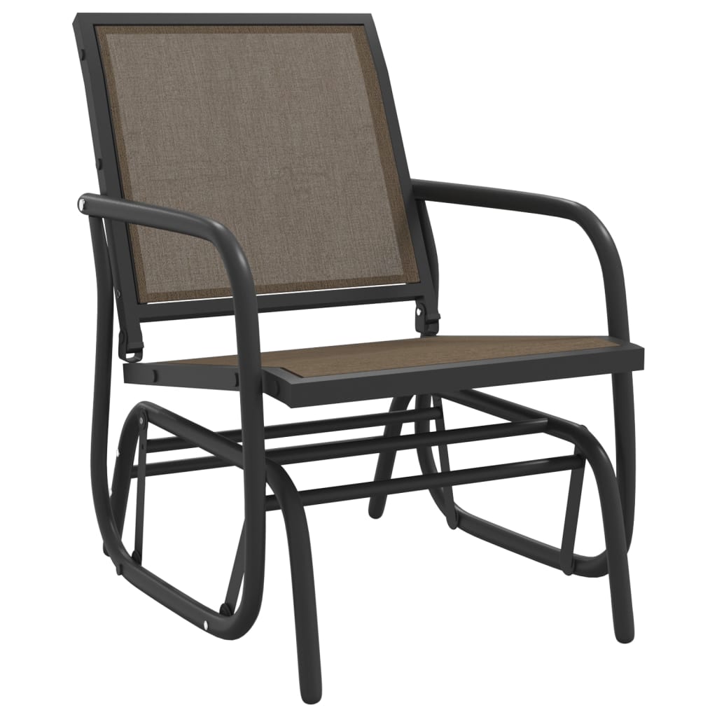 garden-glider-chairs-2-pcs-brown-24-x29-9-x34-3-textilene-steel At Willow and Wine USA!