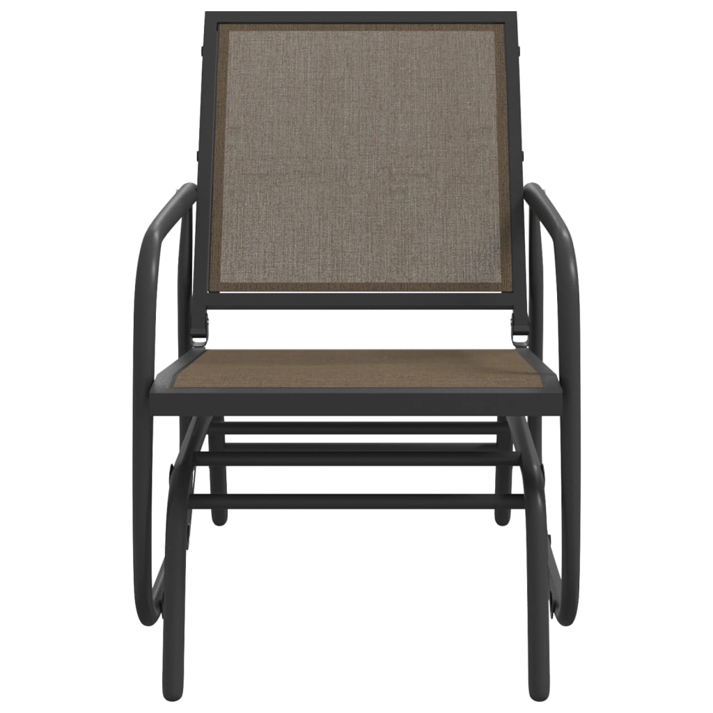 garden-glider-chairs-2-pcs-brown-24-x29-9-x34-3-textilene-steel At Willow and Wine USA!