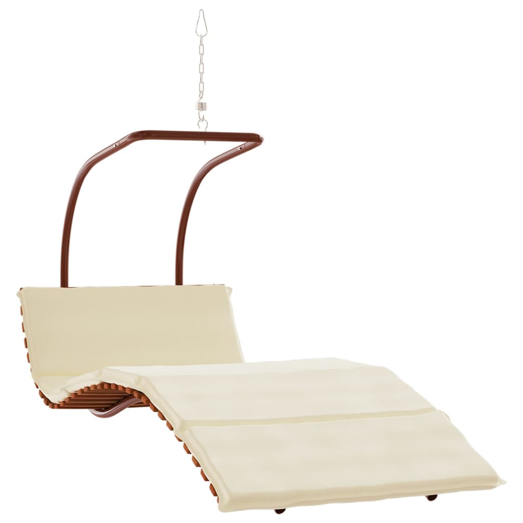 swing-chair-with-cushion-fabric-and-solid-wood-poplar At Willow and Wine USA!