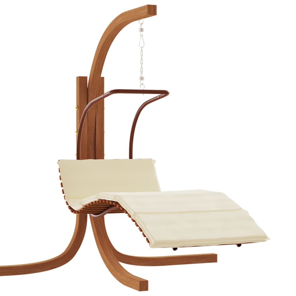 swing-chair-with-cushion-fabric-and-solid-wood-poplar At Willow and Wine USA!