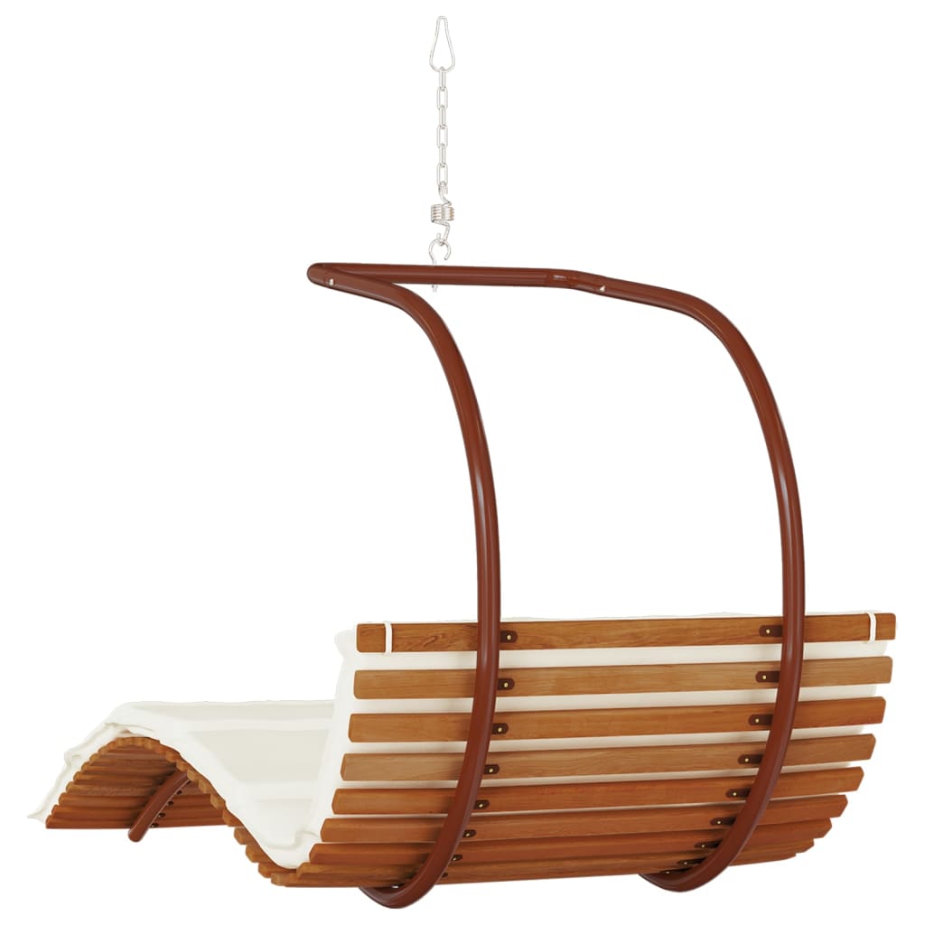 swing-chair-with-cushion-fabric-and-solid-wood-poplar At Willow and Wine USA!