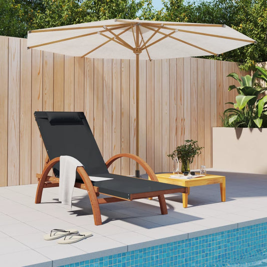 sun-lounger-with-pillow-gray-textilene-and-solid-wood-poplar-1 At Willow and Wine USA!