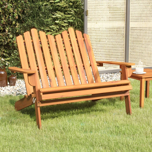 adirondack-patio-bench-49-6-solid-wood-acacia At Willow and Wine USA!