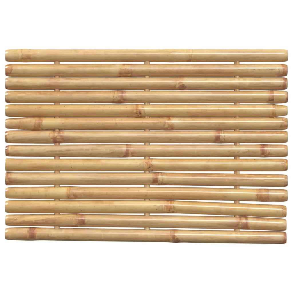 Bath Mats 2 pcs 27.6"x19.7" Bamboo