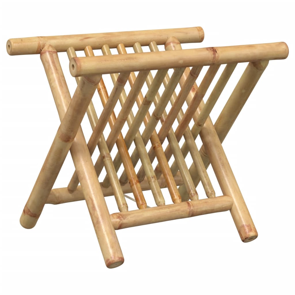 Magazine Rack 16.5"x12"x13.6" Bamboo