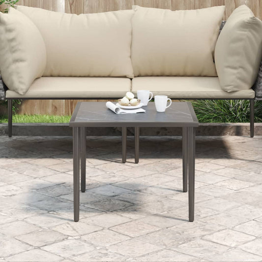 patio-table-gray-18-9-x18-9-x14-6-steel At Willow and Wine USA!