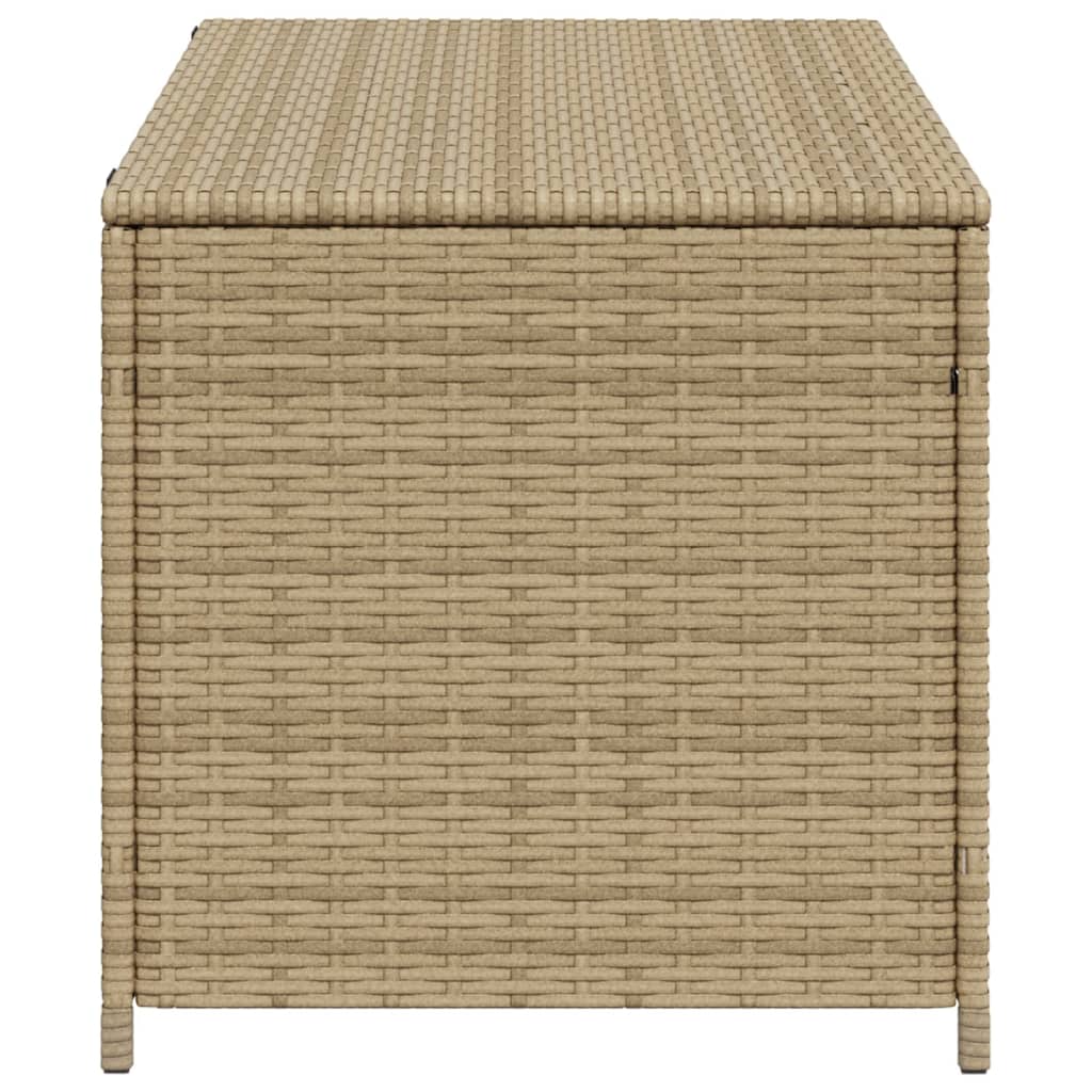 garden-storage-box-mix-beige-50-2-gal-poly-rattan At Willow and Wine USA!