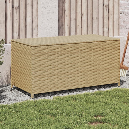 garden-storage-box-mix-beige-50-2-gal-poly-rattan At Willow and Wine USA!