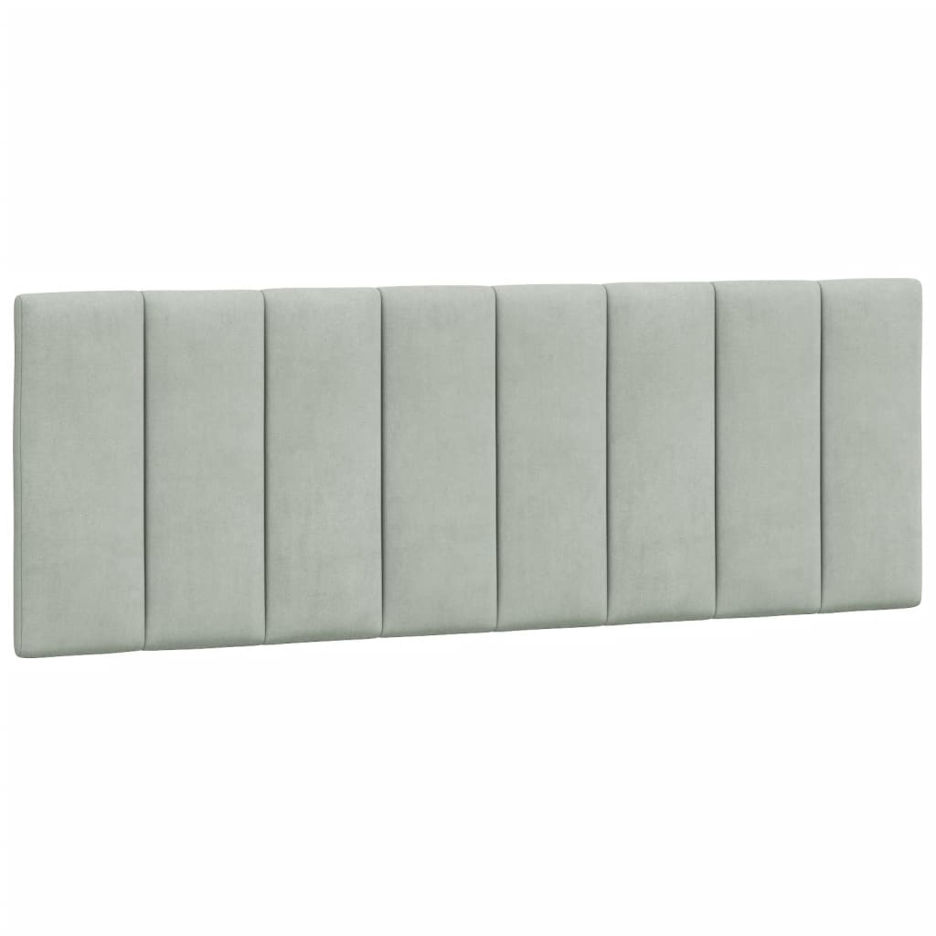 headboard-cushion-light-gray-53-9-velvet-928371 At Willow and Wine USA!