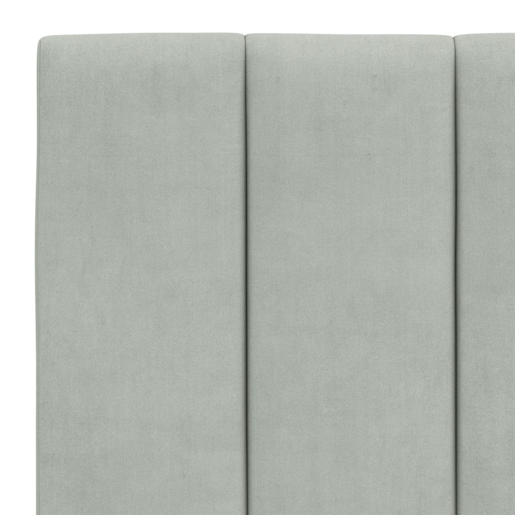 headboard-cushion-light-gray-53-9-velvet-928371 At Willow and Wine USA!