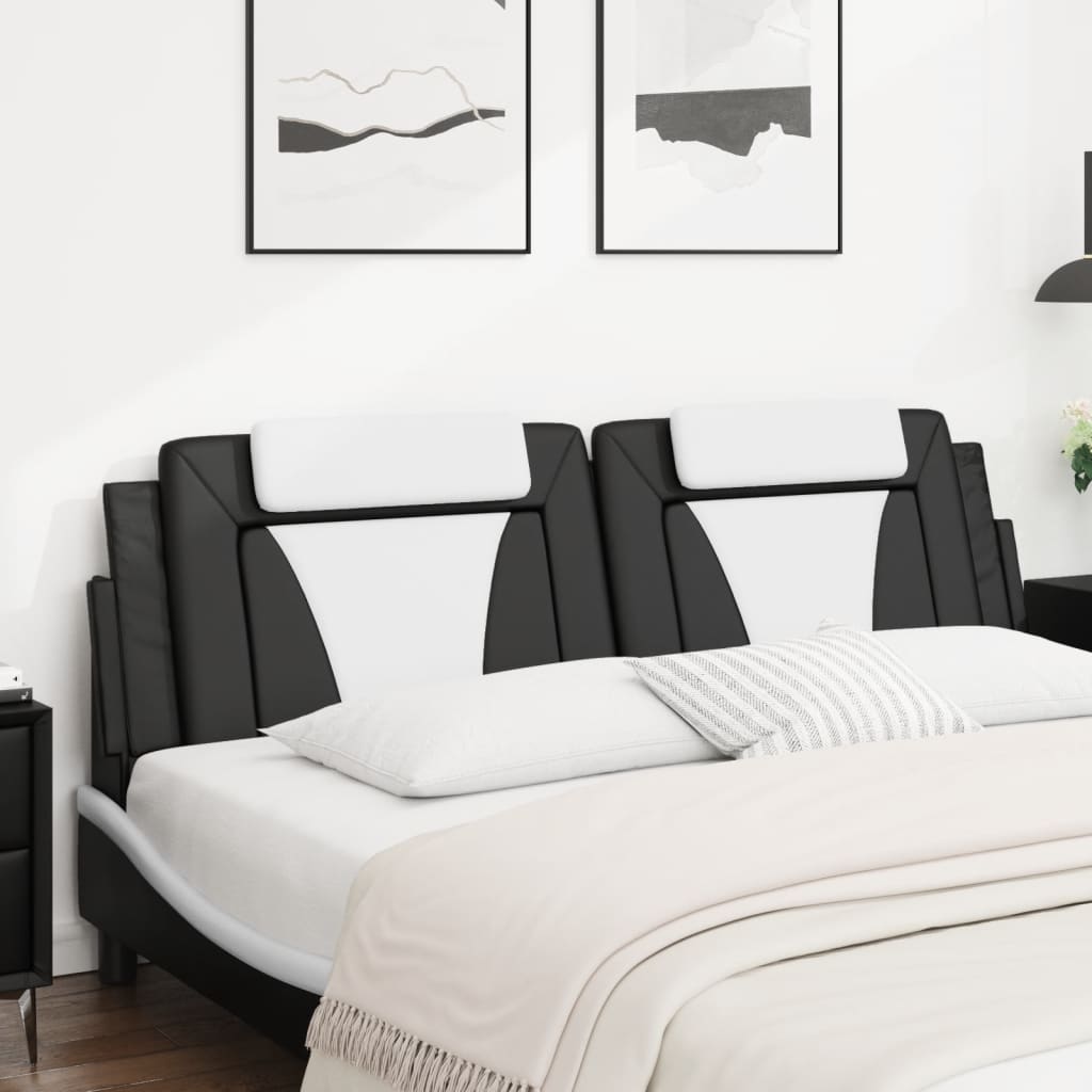 headboard-cushion-black-and-white-72-faux-leather-928352 At Willow and Wine USA!