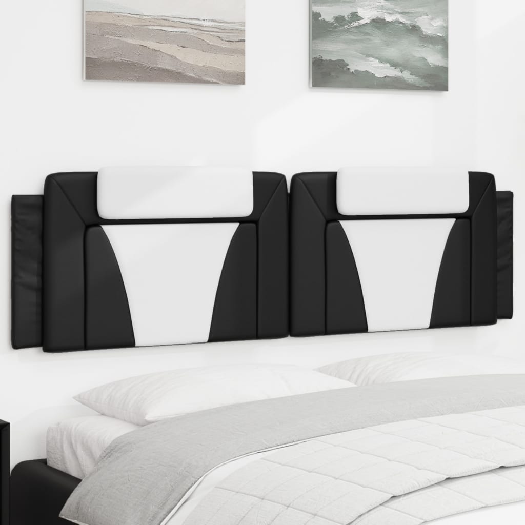 headboard-cushion-black-and-white-72-faux-leather-928352 At Willow and Wine USA!