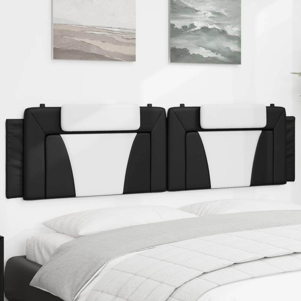 headboard-cushion-black-and-white-76-faux-leather-928358 At Willow and Wine USA!