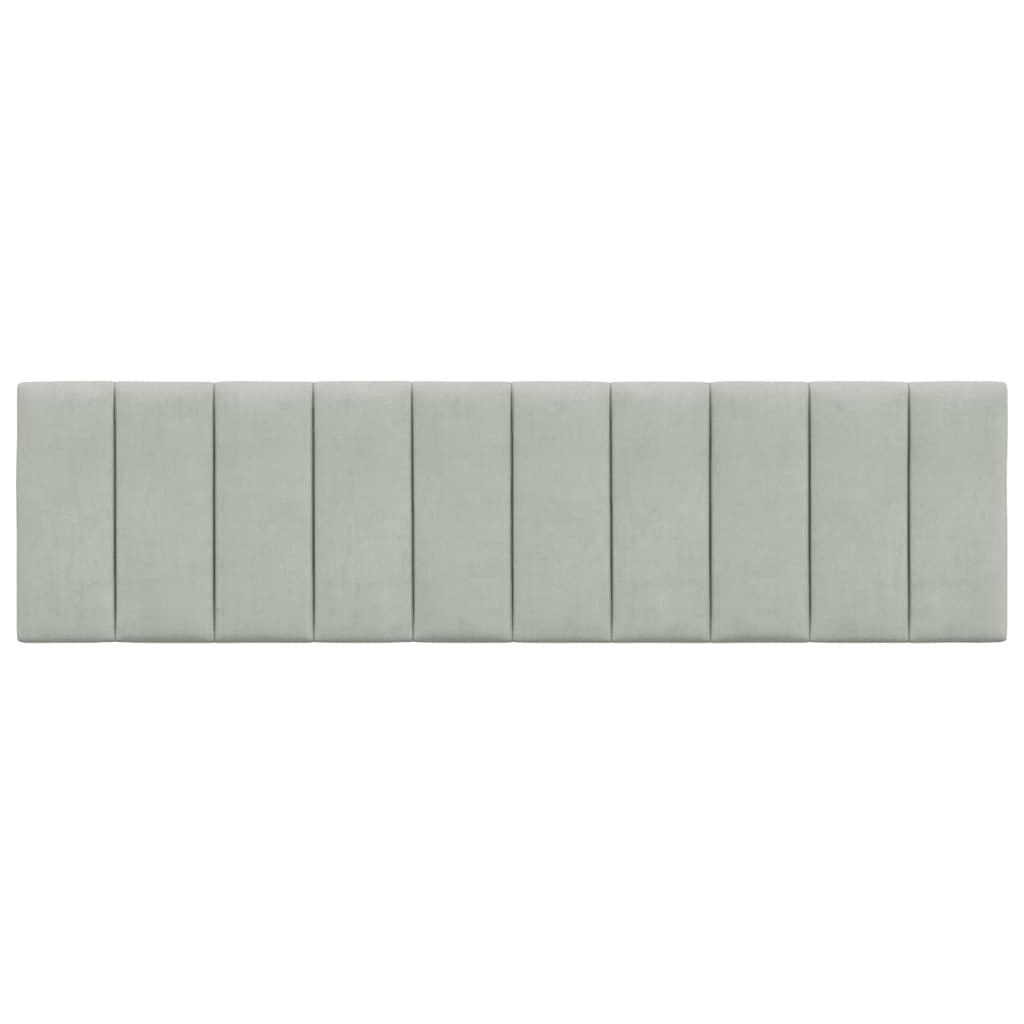 headboard-cushion-light-gray-72-velvet-928315 At Willow and Wine USA!