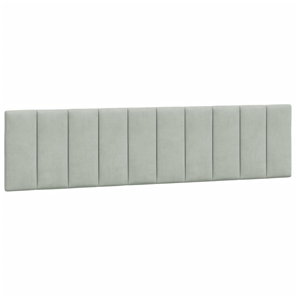 headboard-cushion-light-gray-76-velvet-928319 At Willow and Wine USA!