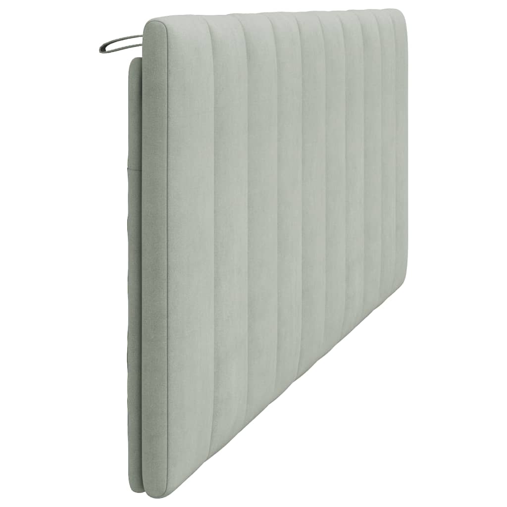 headboard-cushion-light-gray-76-velvet-928319 At Willow and Wine USA!