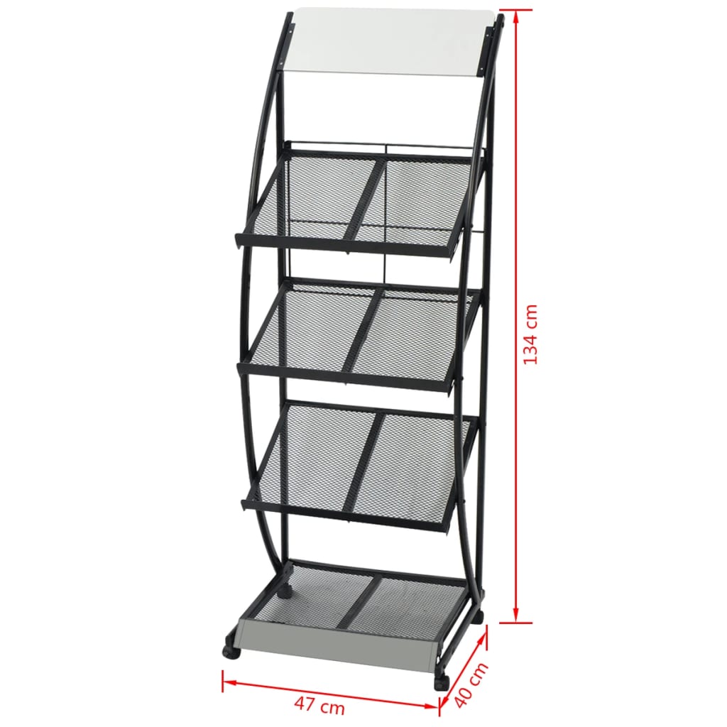 magazine-rack-18-5-x15-7-x52-8-black-and-white-a4 At Willow and Wine USA!