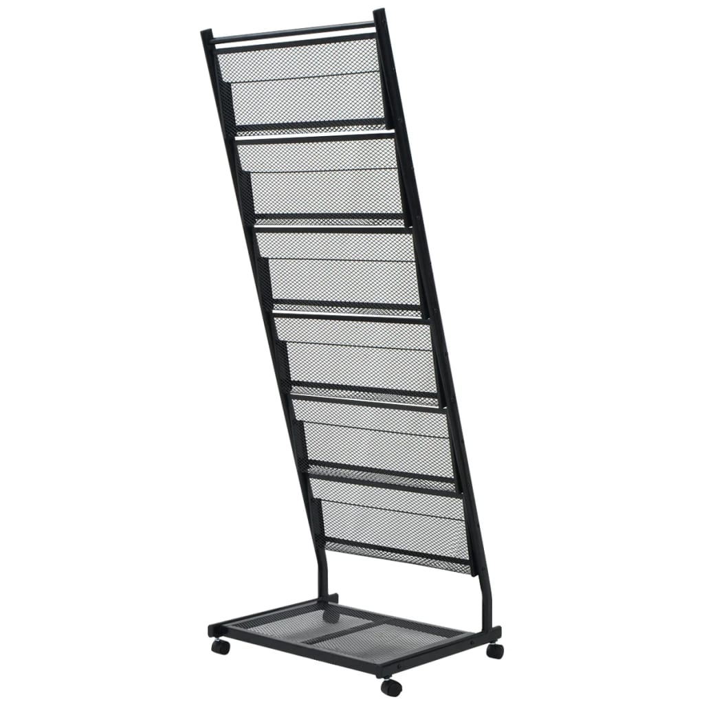 magazine-rack-18-7-x16-9-x52-4-black-a4 At Willow and Wine USA!