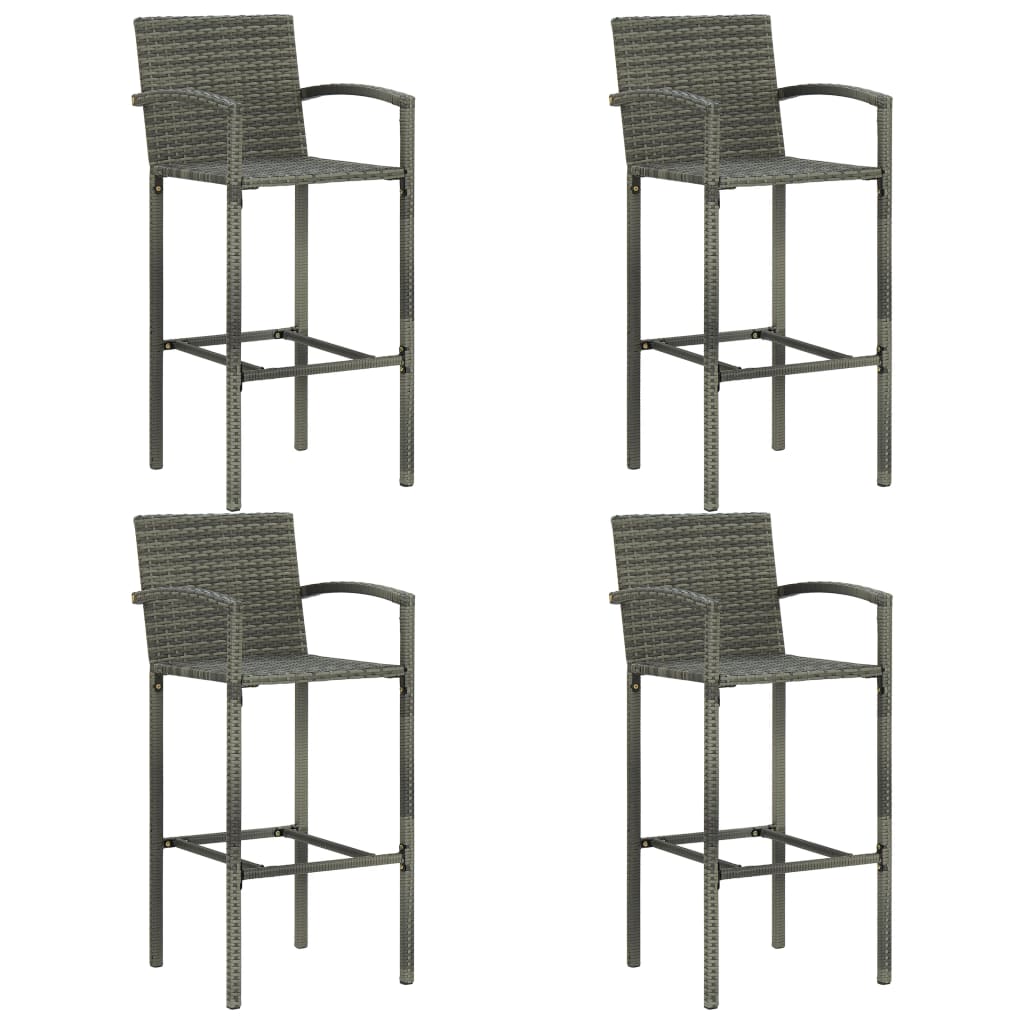 5-piece-patio-bar-set-gray-2 At Willow and Wine USA!