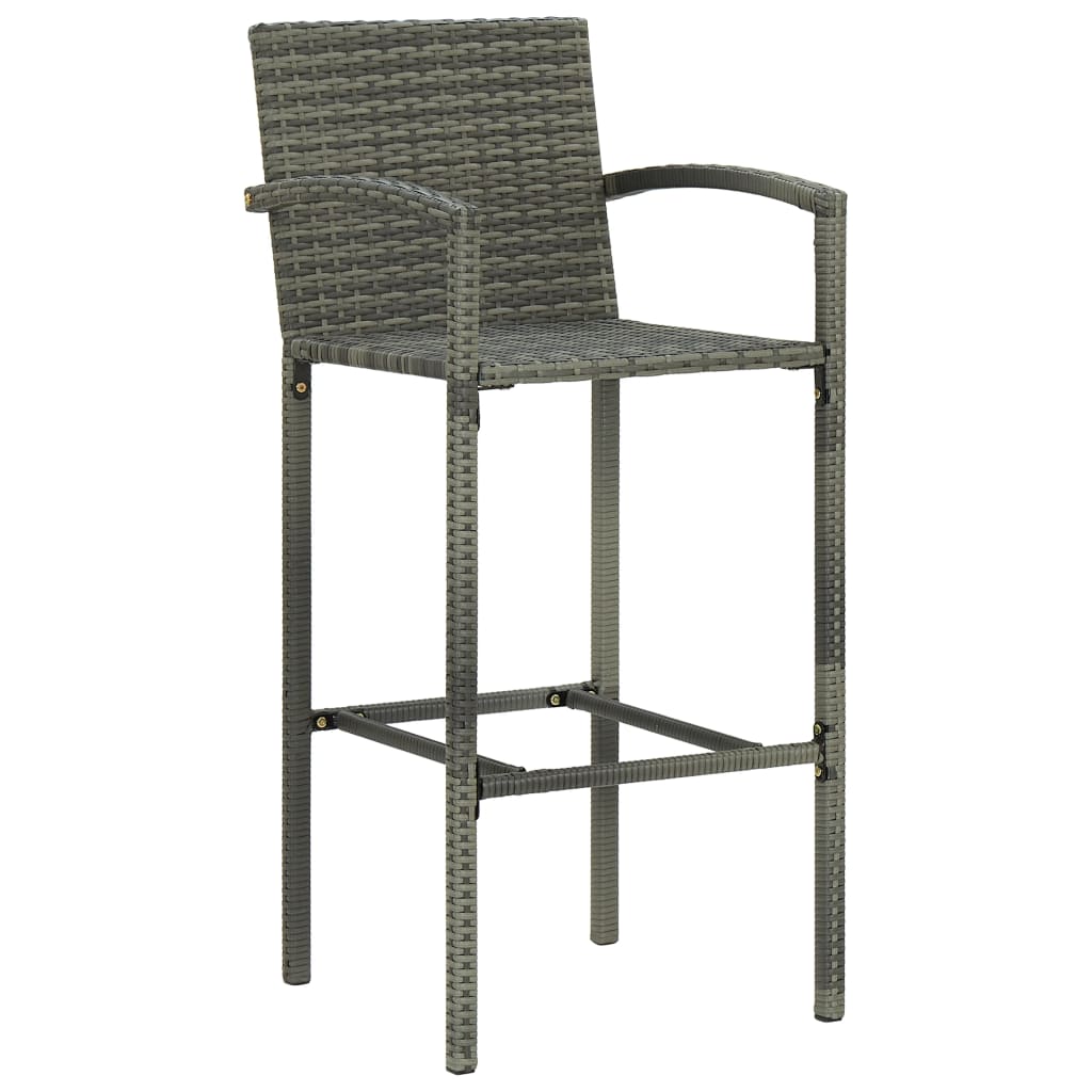 5-piece-patio-bar-set-gray-2 At Willow and Wine USA!