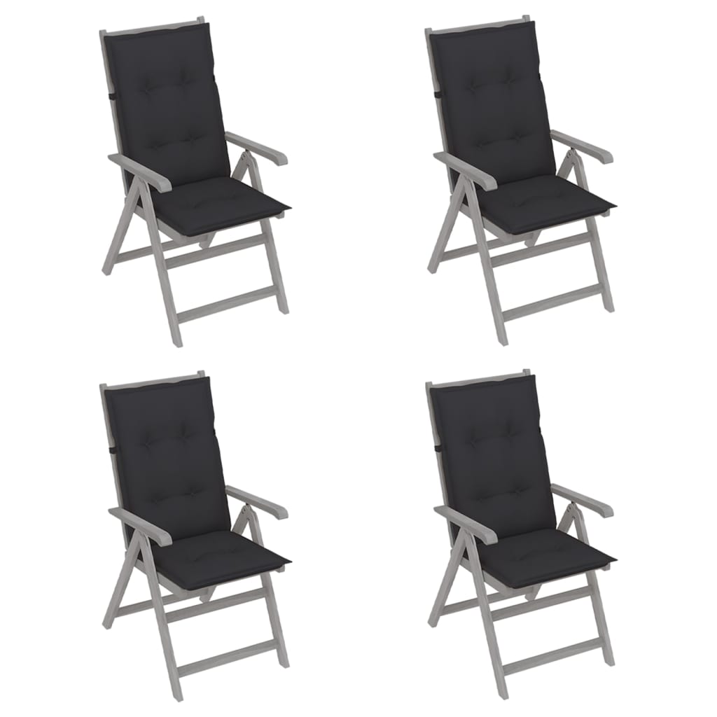 patio-reclining-chairs-3-pcs-with-cushions-solid-acacia-wood-1 At Willow and Wine USA!