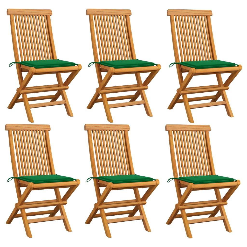 patio-chairs-with-cream-cushions-8-pcs-solid-teak-wood At Willow and Wine USA!