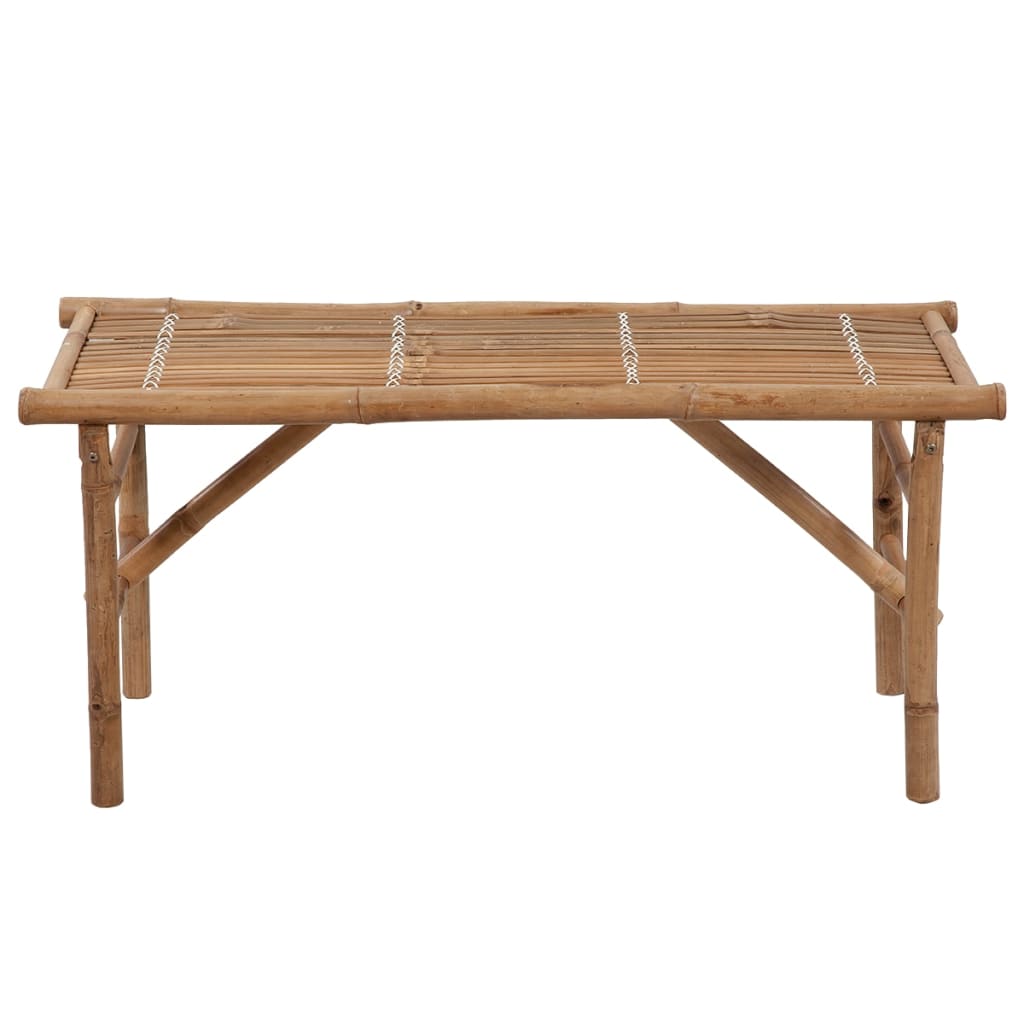 folding-patio-bench-with-cushion-46-5-bamboo At Willow and Wine USA!