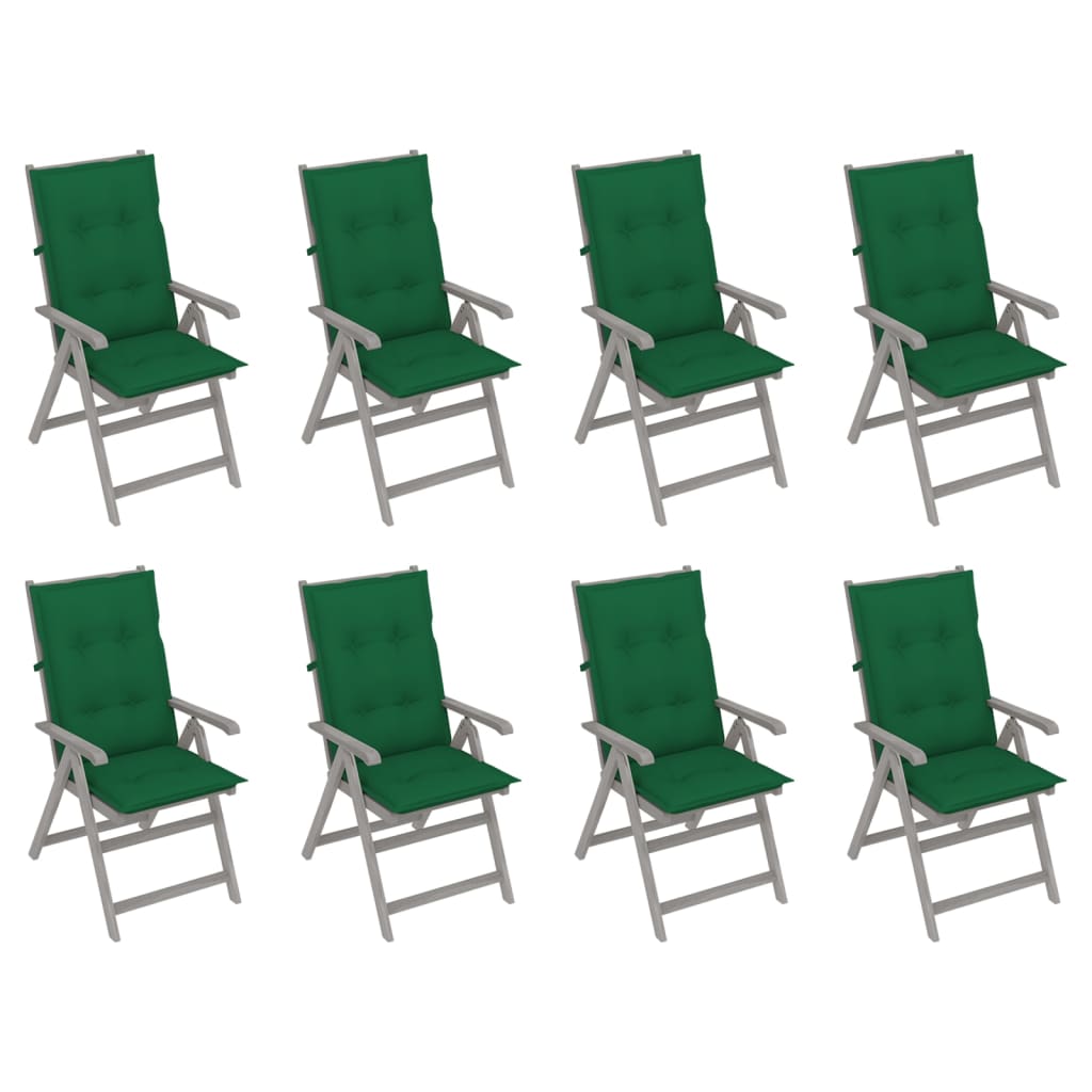 patio-reclining-chairs-3-pcs-with-cushions-solid-acacia-wood-1 At Willow and Wine USA!